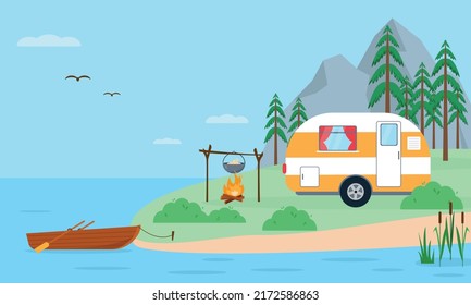 6,049 Boat trailer Stock Vectors, Images & Vector Art | Shutterstock