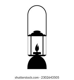 Camping Lantern icon vector illustration symbol design