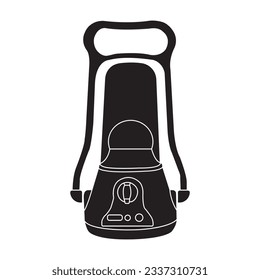 camping light icon vector illustration symbol design