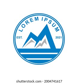 camping logo , adventure logo vector