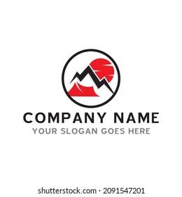 camping logo , adventure logo vector