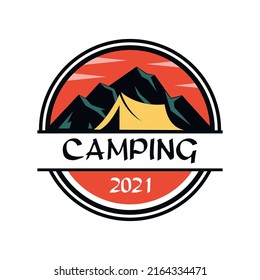 Camping Logo , Adventure Logo Vector