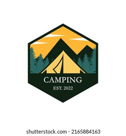 Camping Logo , Adventure Logo Vector