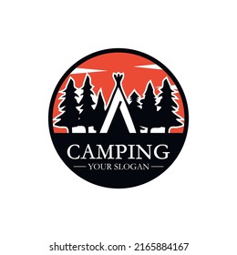 Camping Logo , Adventure Logo Vector