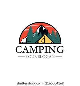 Camping Logo , Adventure Logo Vector