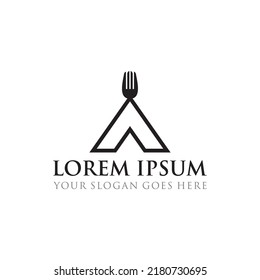 camping logo , adventure logo vector