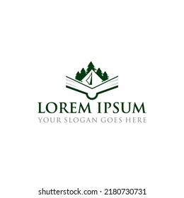 camping logo , adventure logo vector