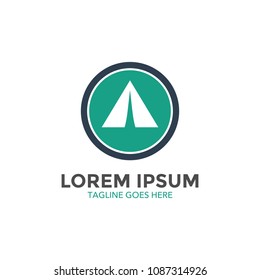 camping logo. camp. icon. vector illustration