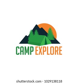 Camping Logo Design
