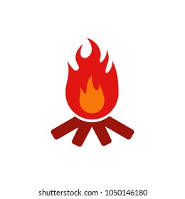 Camping Logo Icon Design