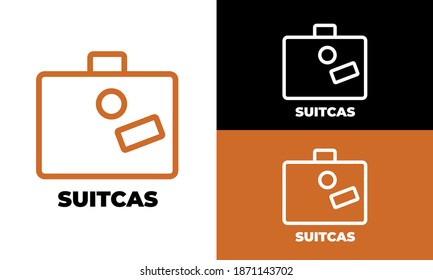 camping logo icon modren design  color eps 8