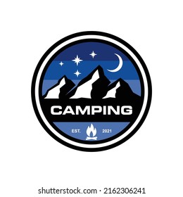 Camping Logo , Outdoor Logo Vector