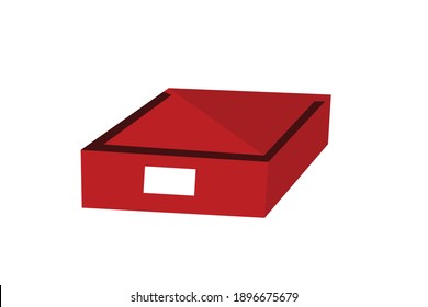 Ilustración de vectores de caja de medicamentos de camping