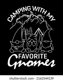 camping with my favorite gnome