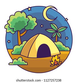 Camping on Holidays