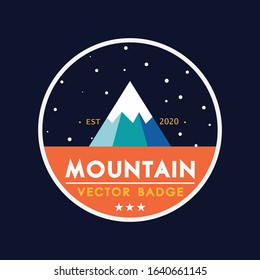 Camping outdoor adventure emblems, badges and logo patches. Mountain tourism, hiking. Forest camp labels in vintage style