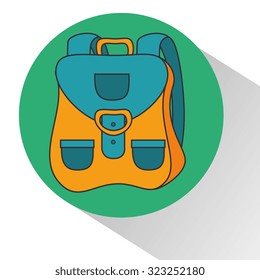 camping outdoor design, vector illustration eps10 graphic 