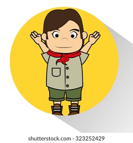 camping outdoor design, vector illustration eps10 graphic 