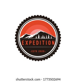 camping and outdoor logo design