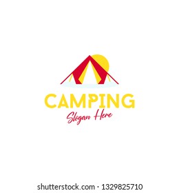 Camping and Outdoor Logo Design Concept