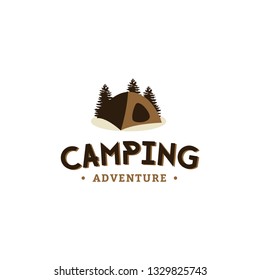 Camping and Outdoor Logo Design Concept