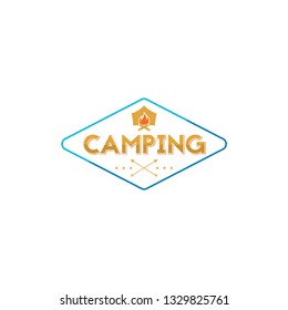 Camping and Outdoor Logo Design Concept