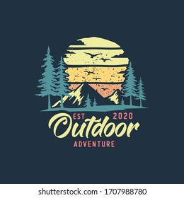 Camping And Outdoor Logo Template