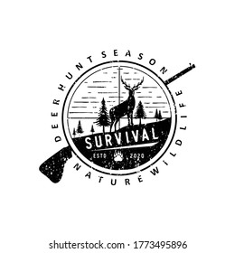 camping and outdoor logo template