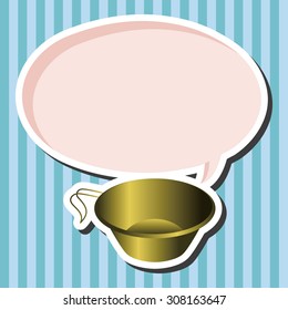 camping pot theme elements