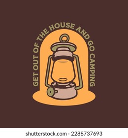 Camping Retro vintage Badge Design. Outdoor Adventure Vintage Badge Logo. vintage explorer, wilderness, adventure, camping emblem graphics. Perfect for t-shirts, apparel and other merchandise