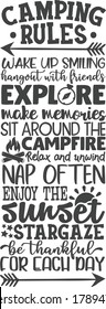 Camping Rules | Camping Quotes