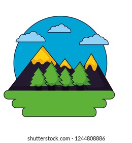 camping summer concept