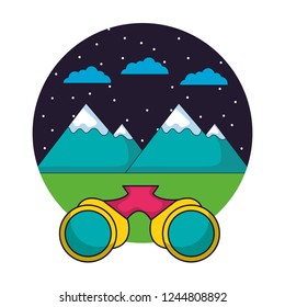 camping summer concept