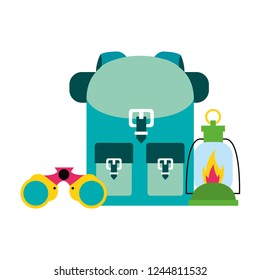 camping summer concept