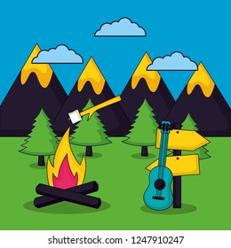 camping summer relate