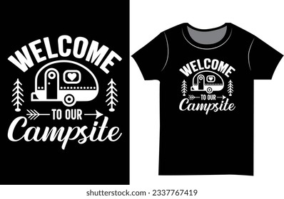 Camping SVG camp vector t shirt design,