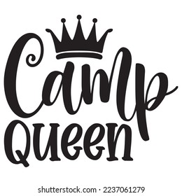 camping svg design vector file 