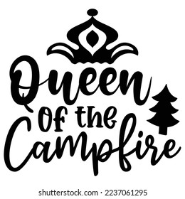 camping svg design vector file 