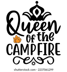 camping svg design vector file 