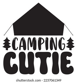 camping svg design vector file 