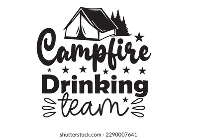 Camping svg t shirt design