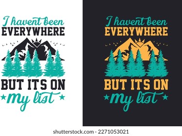 Camping T Shirt Design Bundle
T-shirt Design For Camping Lover