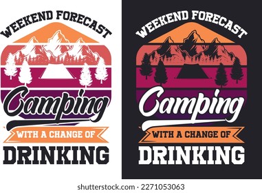 Camping T Shirt Design Bundle
T-shirt Design For Camping Lover