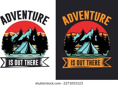 Camping T Shirt Design Bundle
T-shirt Design For Camping Lover