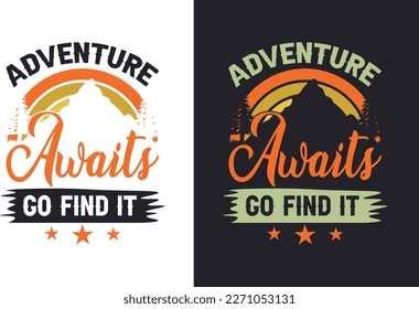 Camping T Shirt Design Bundle
T-shirt Design For Camping Lover