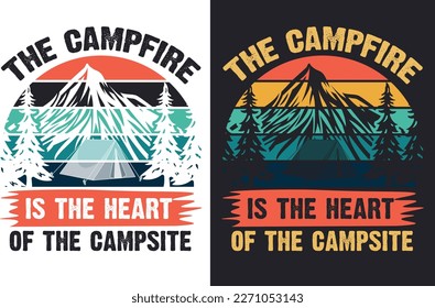 Camping T Shirt Design Bundle
T-shirt Design For Camping Lover