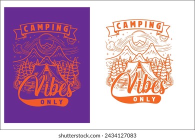 Camping t shirt design, funny camping t-shirt design,  t shirt design ideas, camping t-shirts women's, retro camping t shirt design,
