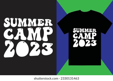 Camping T Shirt Design Graphic