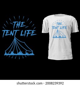 camping t shirt design here