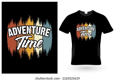 Camping t shirt design template